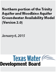 Northern Portion of Trinity Aquifer and Woodbine Aquifer GAM Version 2.01.