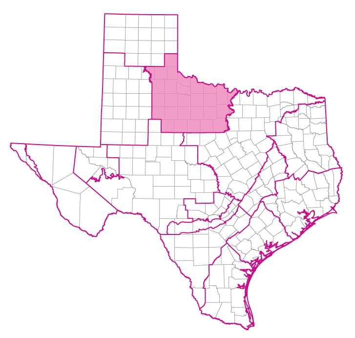 Groundwater management area 6 location map