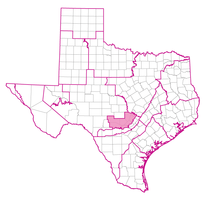 Groundwater management area 9 location map