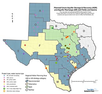 ASR and AR map