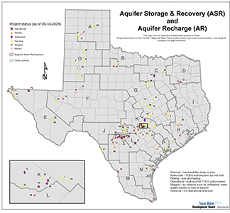ASR and AR map