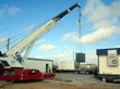 Pall Pretreatment Unit Being Unloaded