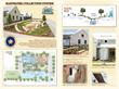 Plan of the rainwater harvesting system at the Lone Star Groundwater Conservation District.