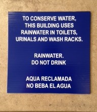 Facility Conservation Signs
