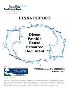 Direct Potable Reuse Resource Document - Final Report
