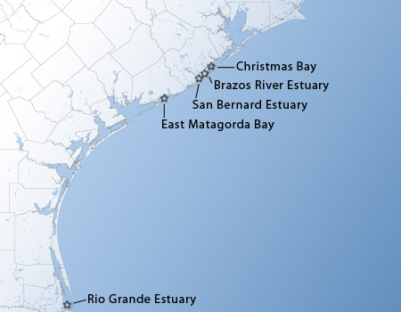 Map of Minor Estuaries