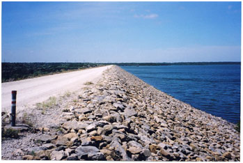 Comanche Creek Reservoir (Photo provided by Freese and Nichols, Inc.)