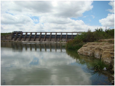 Nasworthy Dam Spillway (Photo provided by the owner)