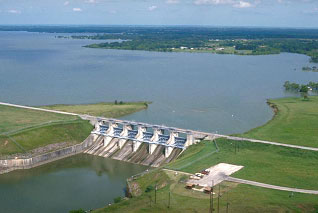 Navarro Mills Lake and Spillway (Photo provided by the owner)