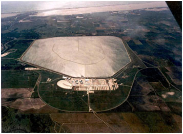 An aerial view to the South Texas Project Reservoir (Photo provided by the owner)