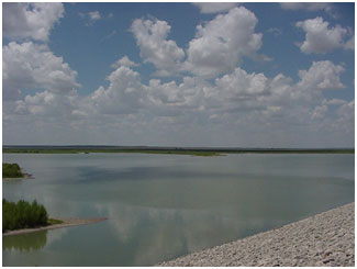 Twin Buttes Reservoir (Photo provided by the owner)