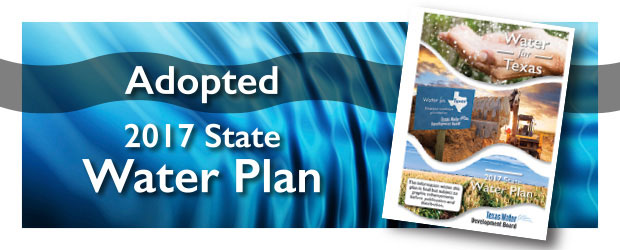 Adopted 2017 State Water Plan banner