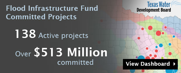 Flood Infrastructure Fund Committed Projects - 126 active projects and over $405 million committed - View Project Reporting Dashboard for details