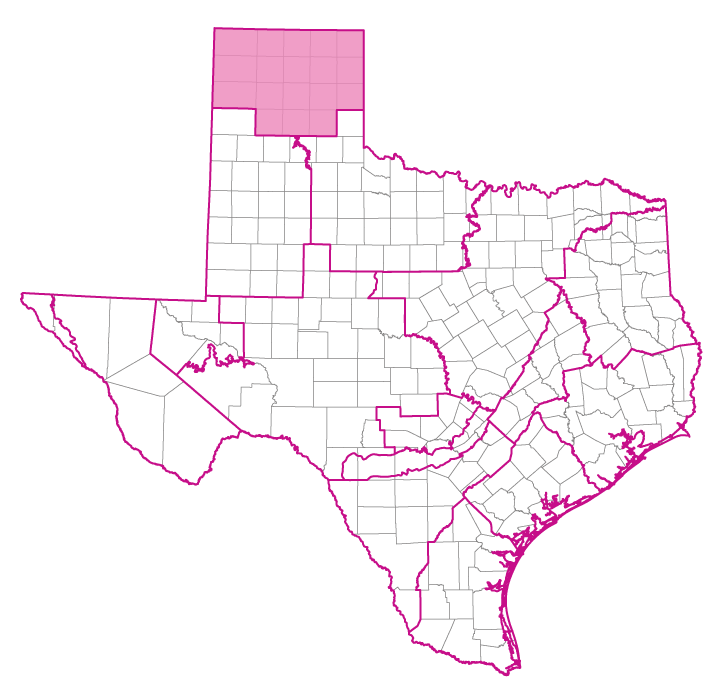 Groundwater management area 1 location map