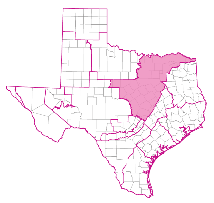 Groundwater management area 8 location map