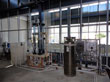 Upflow calcite contactor setup at the CHIWAWA Lab, Kay Bailey Hutchison Desalination Plant, El Paso, TX