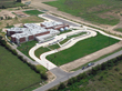 Aerial view of one of the campuses at the Hays CISD, Kyle, Texas.