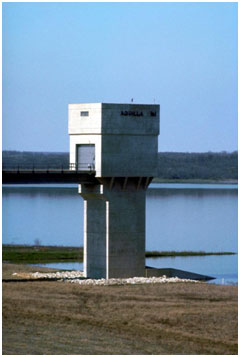 Service Outlet of the Aquilla Lake (Photo provided by the owner)
