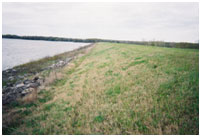 Lake Bonham and Dam (Photo provided by Freese and Nichols, Inc.)