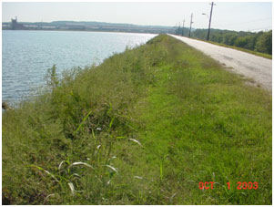 Ellison Creek Reservoir and Dam (Photo by Freese and Nichols, Inc.)