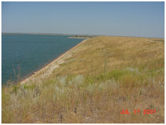 Lake Kemp and Dam (Photo provided by Freese and Nichols, Inc.)
