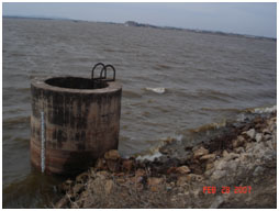 Lake Kirby and Outlet work (Photo provided by Freese and Nichols, Inc.)