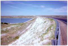 Palo Duro Reservoir Dam (Photo provided by Freese and Nichols Inc.)