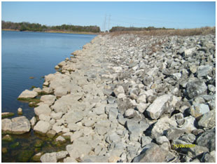 Valley Lake and Dam (Photo provided by Freese and Nichols, Inc.)