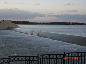White Rock Lake Spillway (Photo provided by Freese and Nichols, Inc.)