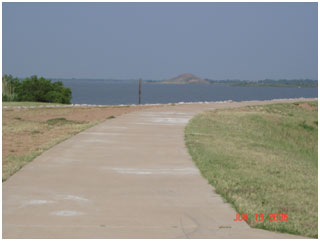 Lake Wichita and Dam (Photo provided by Freese and Nichols, Inc.)