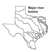 Sabine River Texas Map River Basins - Sabine River Basin | Texas Water Development Board