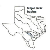 San Antonio River Map River Basins - San Antonio River Basin | Texas Water Development Board