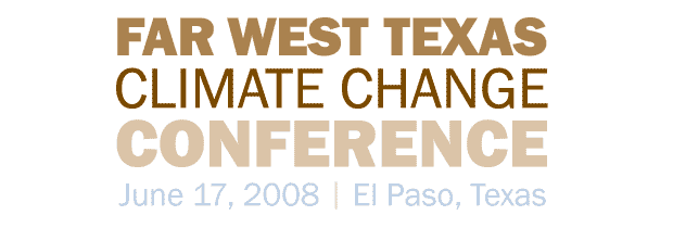 Far West Texas Climate Change Conference logo