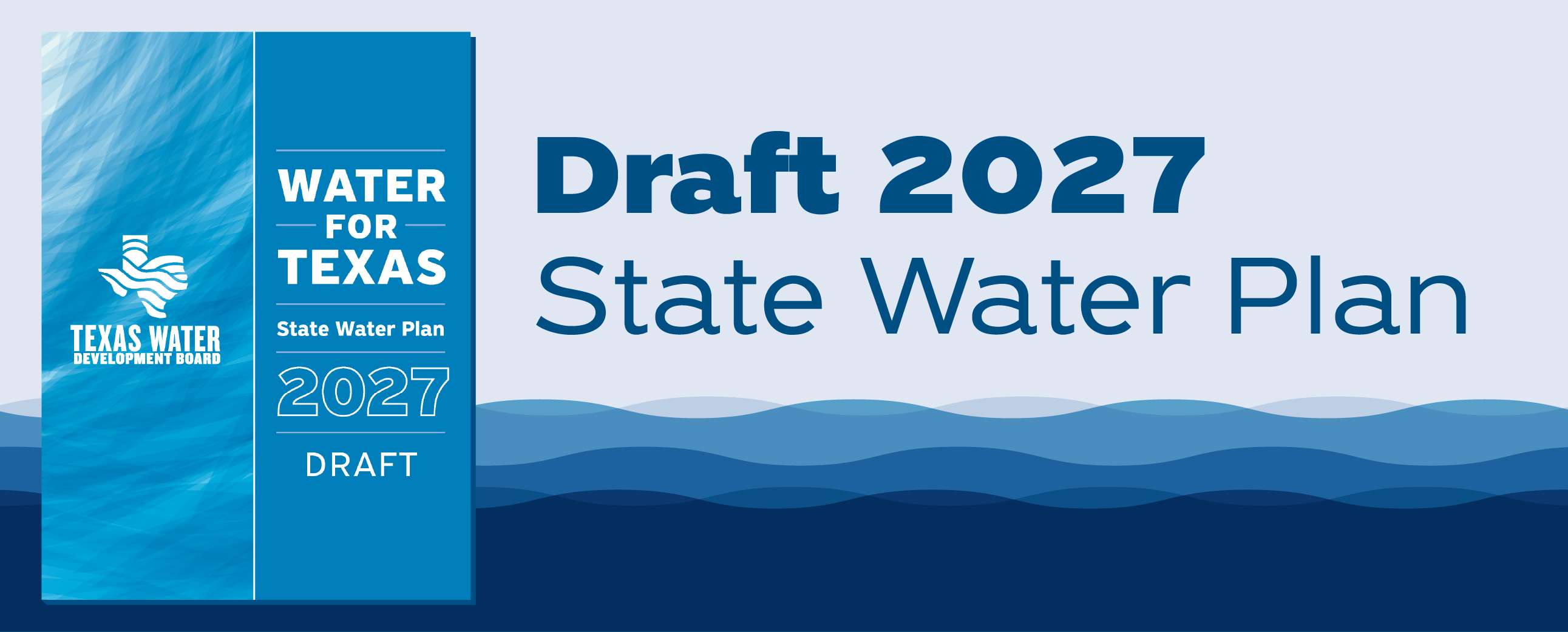 Draft 2027 State Water Plan banner